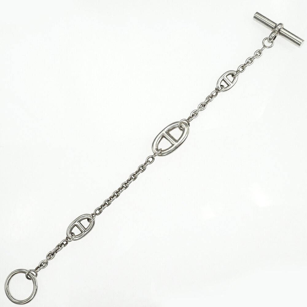 Hermes Bracelet Farandole LG Chaine D'ancre Silver — view 5