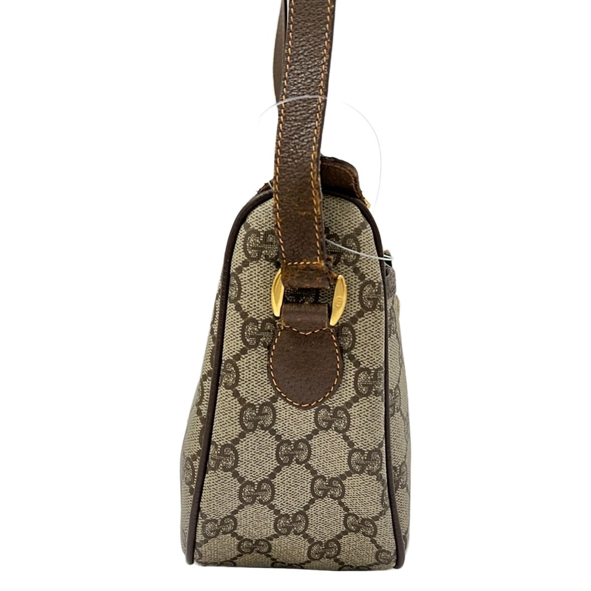 Gucci Shoulder Bag Collection GG Plus Supreme Sherry Beige Dark Brown Multi — view 2