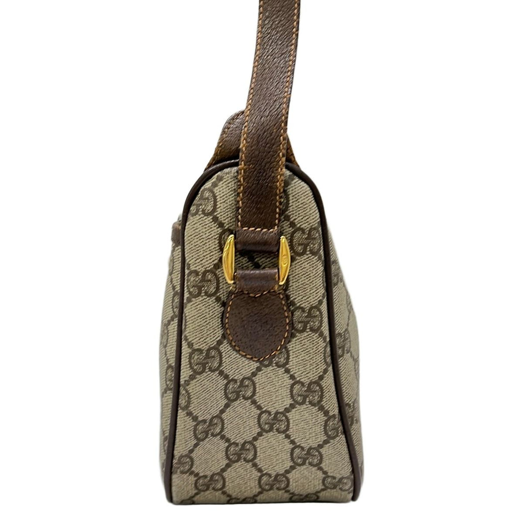 Gucci Shoulder Bag Collection GG Plus Supreme Sherry Beige Dark Brown Multi — view 4
