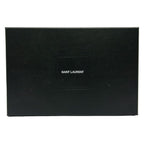 Saint Laurent Paris Shoulder Bag Flat Cross Black Leather — view 8