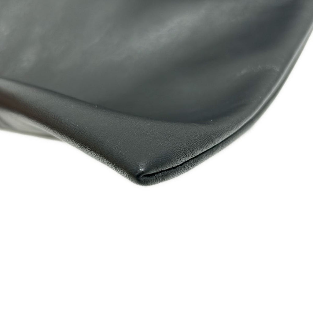 Saint Laurent Paris Shoulder Bag Flat Cross Black Leather — view 6