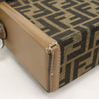 Fendi Soft Trunk 2-Way Baguette Handbag Jacquard — view 7