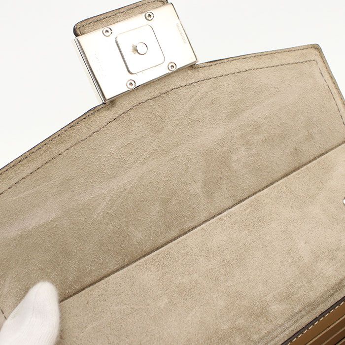 Fendi Soft Trunk 2-Way Baguette Handbag Jacquard — view 4