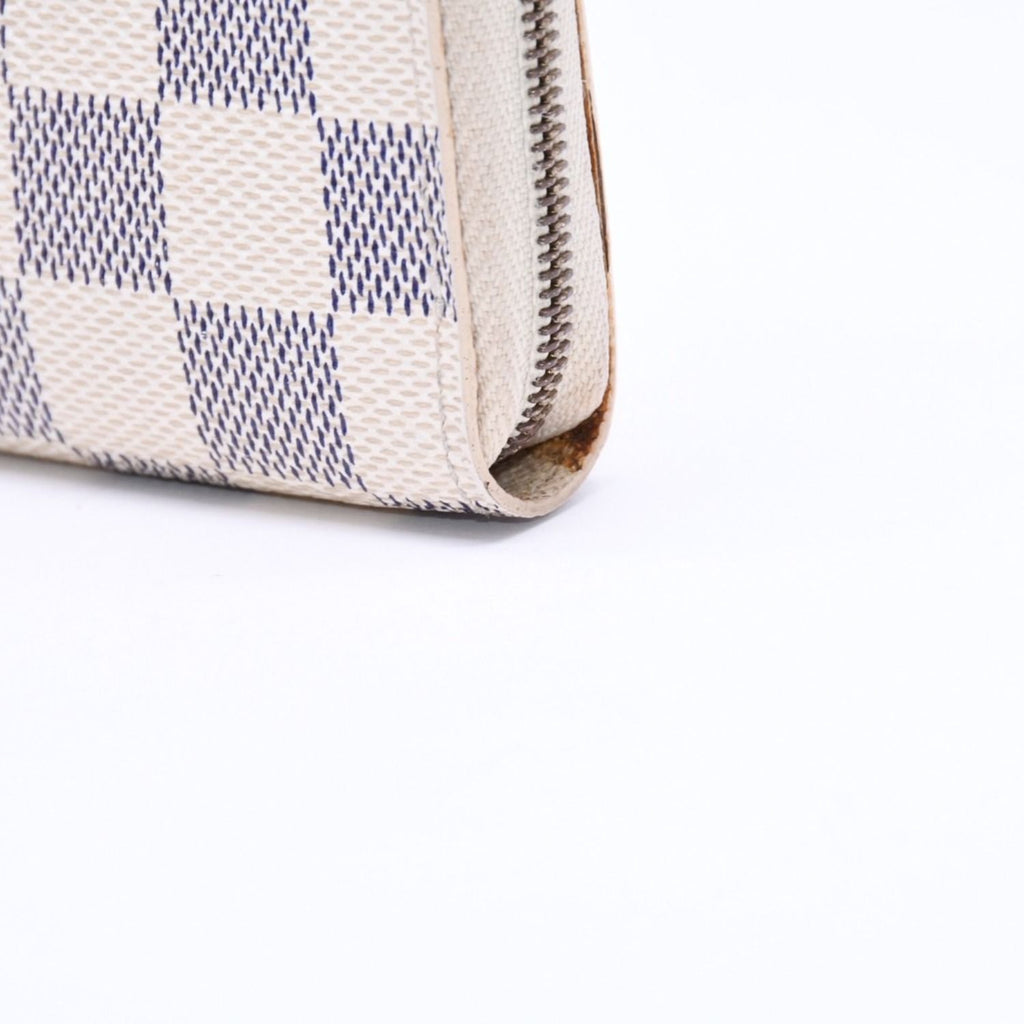 Louis Vuitton Zippy Coin Purse Damier Azur — view 4