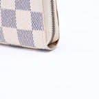 Louis Vuitton Zippy Coin Purse Damier Azur — view 4