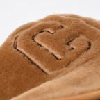 Chanel Bucket Hat Reversible Shearling Hat CC Logo Brown — view 8
