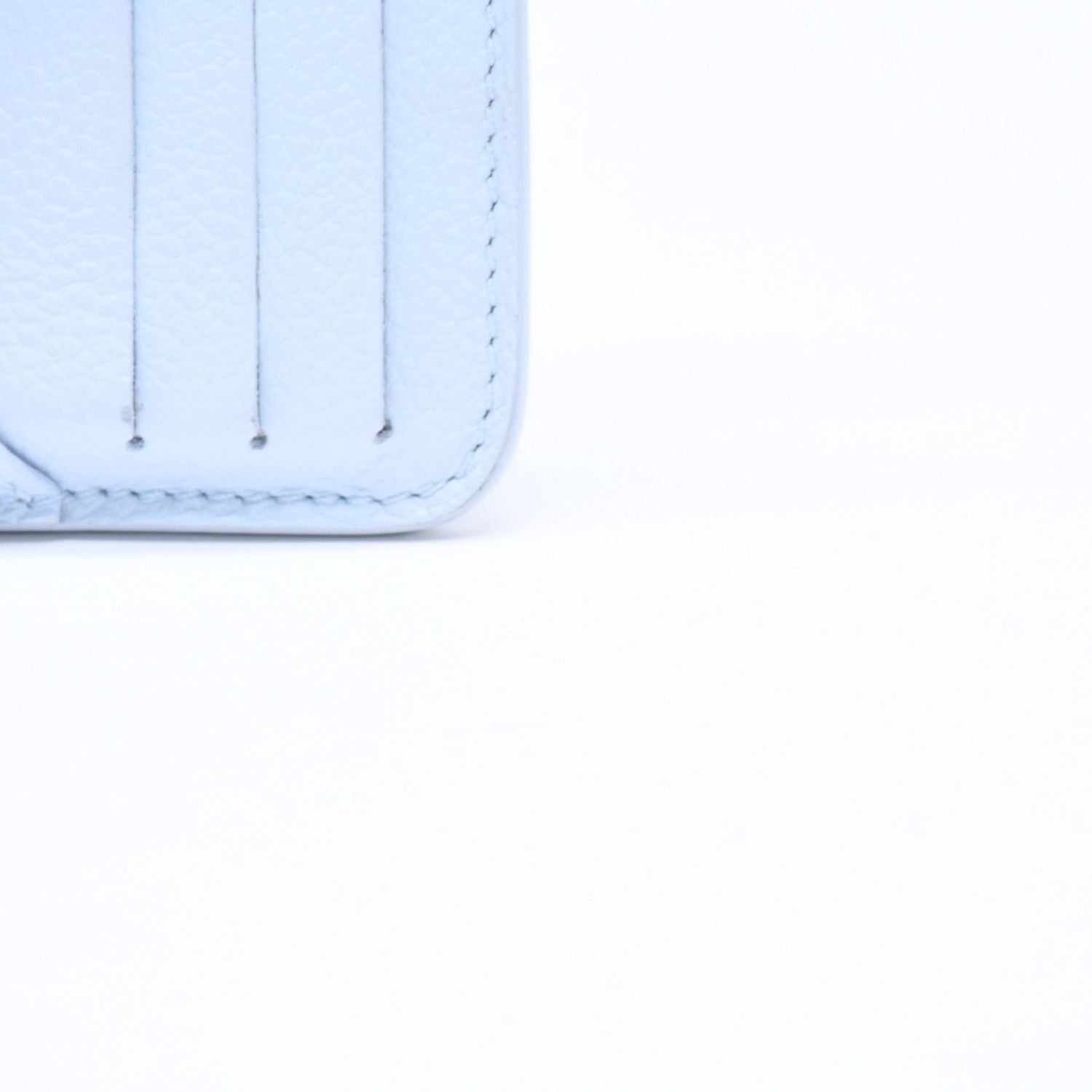 Louis Vuitton Card Case Romy Coin Purse Monogram Empreinte Light Blue — view 5