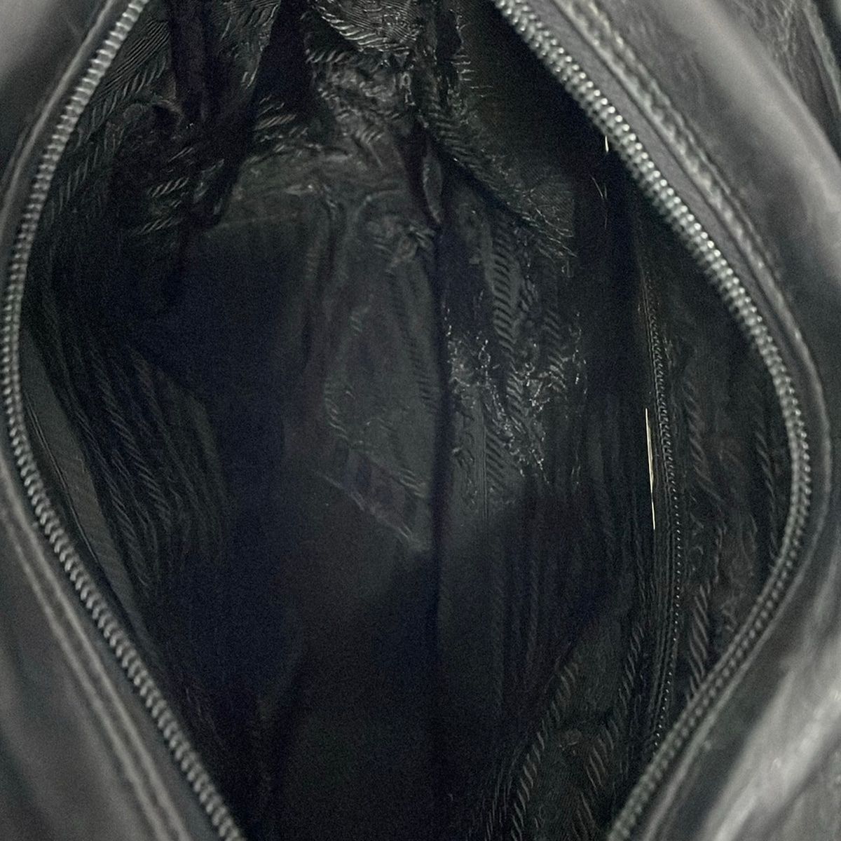 Prada Handbag Black Leather — view 7