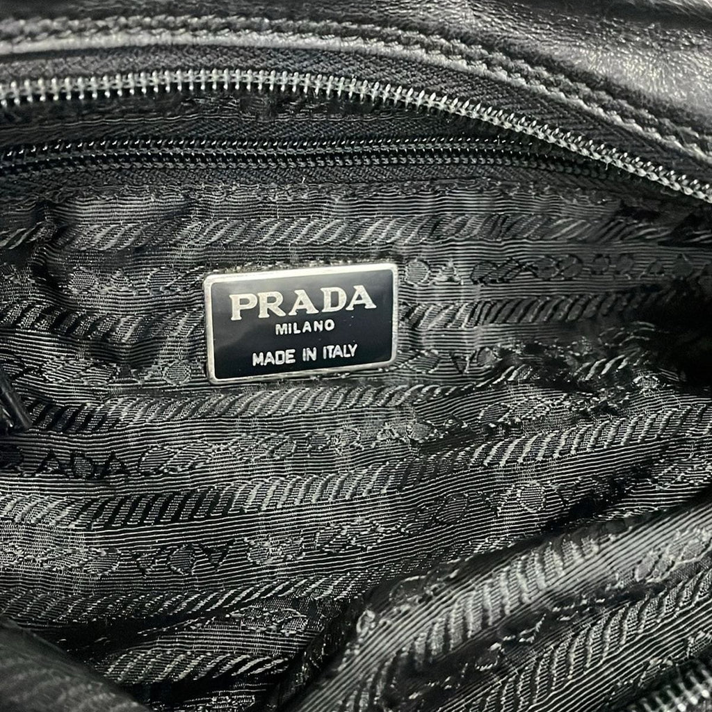 Prada Handbag Black Leather — view 8