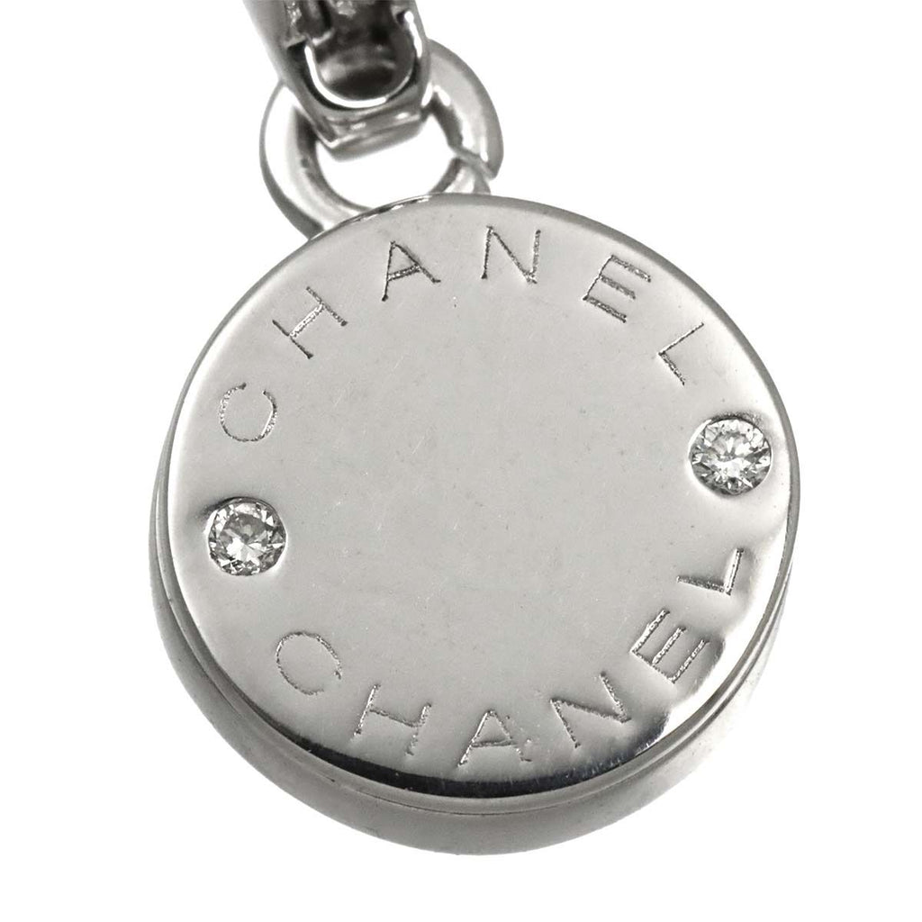 Chanel Lalonde Diamond Necklace 40 18k White Gold 750 Charm — view 4