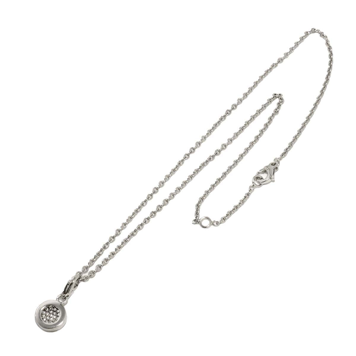Chanel Lalonde Diamond Necklace 40 18k White Gold 750 Charm — view 2