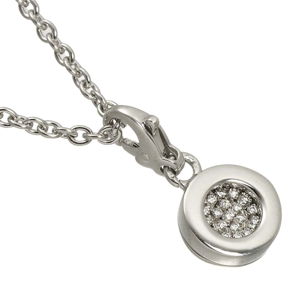 Chanel Lalonde Diamond Necklace 40 18k White Gold 750 Charm — view 3