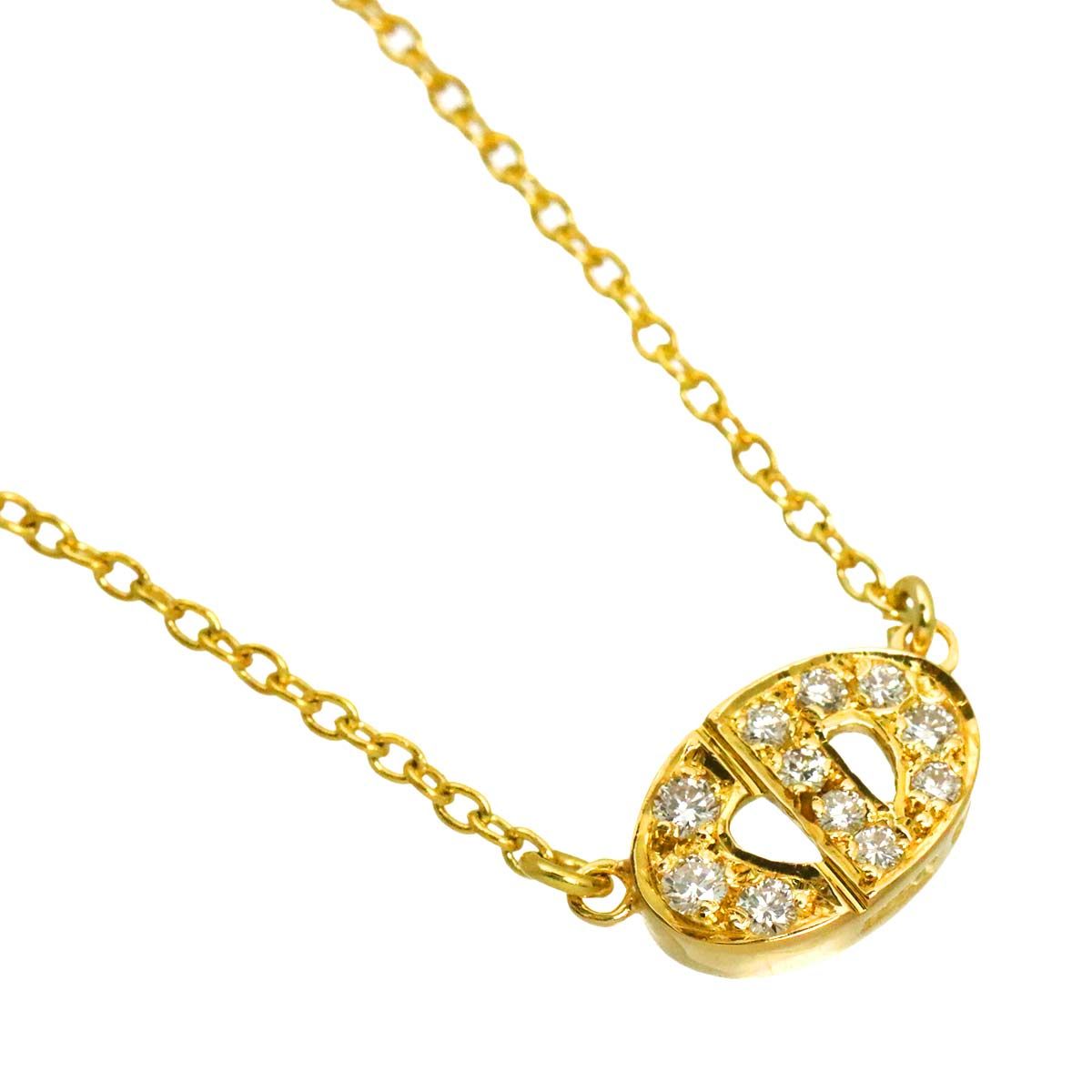 Dior Diamond Necklace 41 18k Yellow Gold — view 3