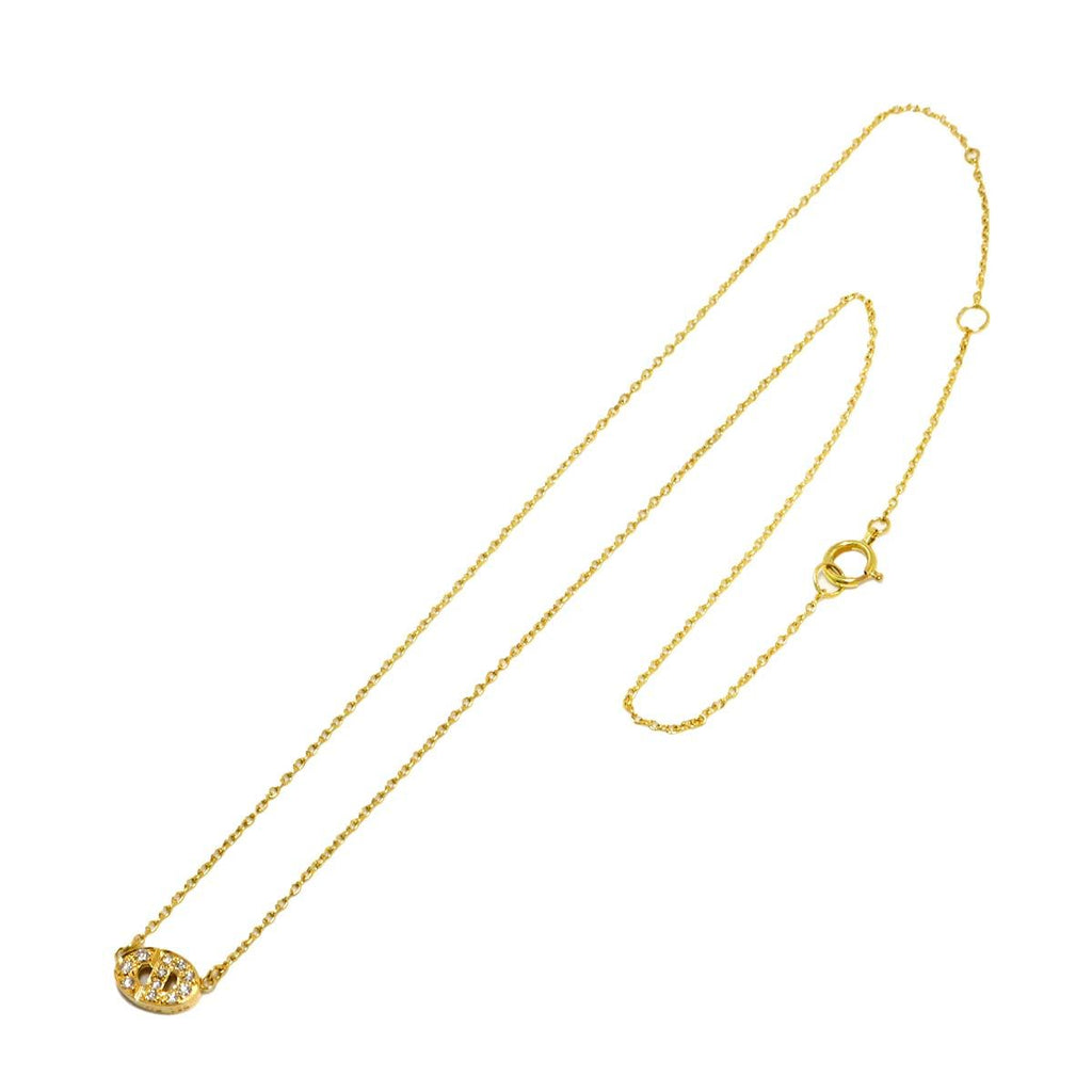 Dior Diamond Necklace 41 18k Yellow Gold — view 2