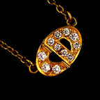 Dior Diamond Necklace 41 18k Yellow Gold — view 7