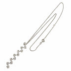 Chanel Comet Diamond Necklace 41 18k White Gold 750 Star — view 2