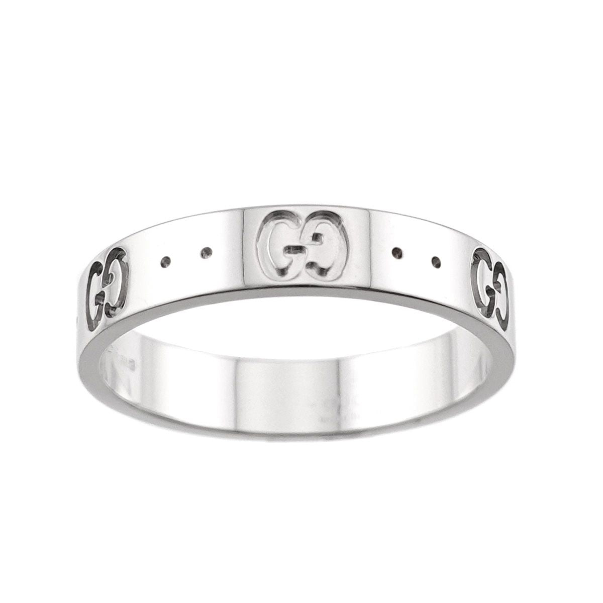 Gucci Icon Ring 18k White Gold 750 — view 2