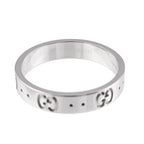 Gucci Icon Ring 18k White Gold 750 — view 5