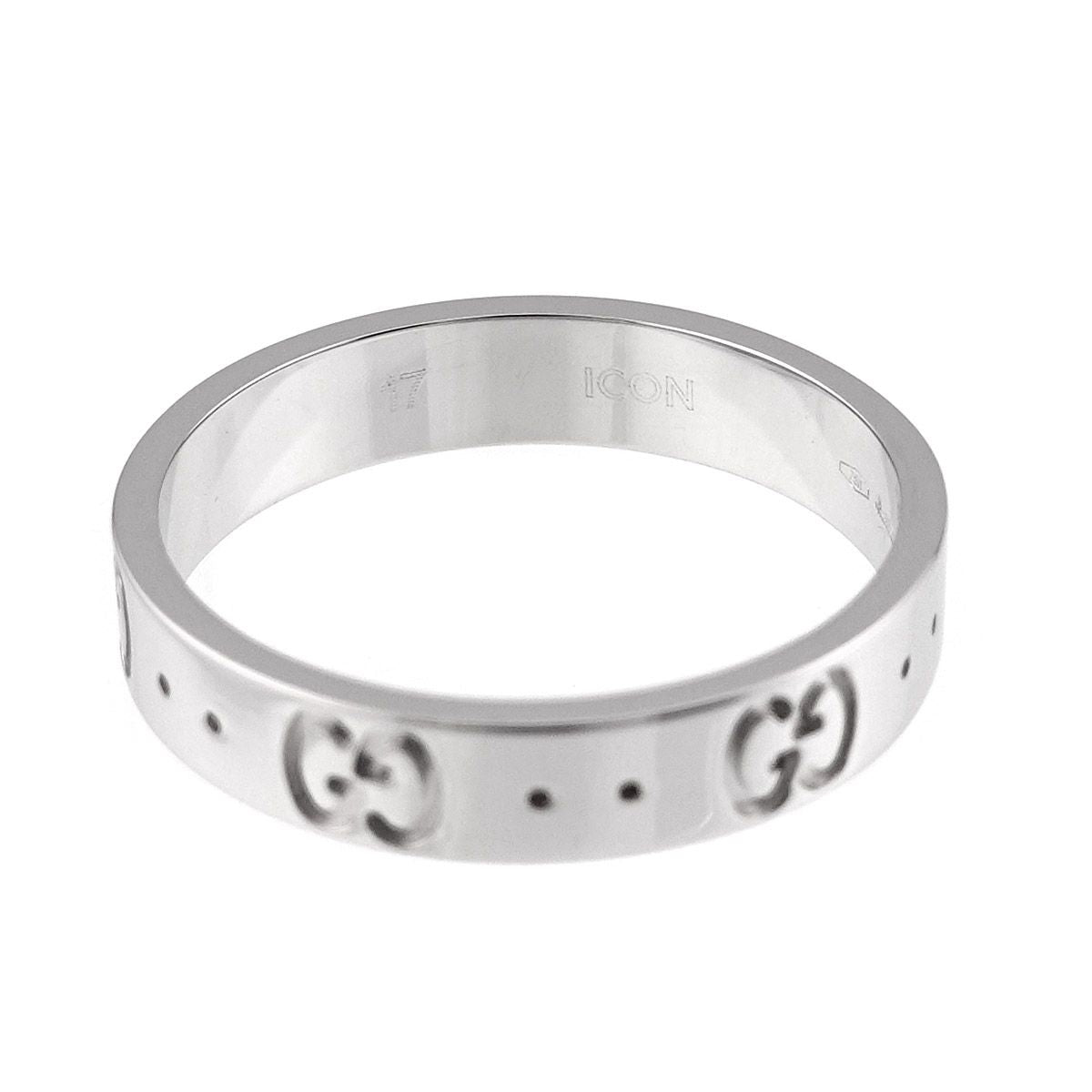Gucci Icon Ring 18k White Gold 750 — view 5