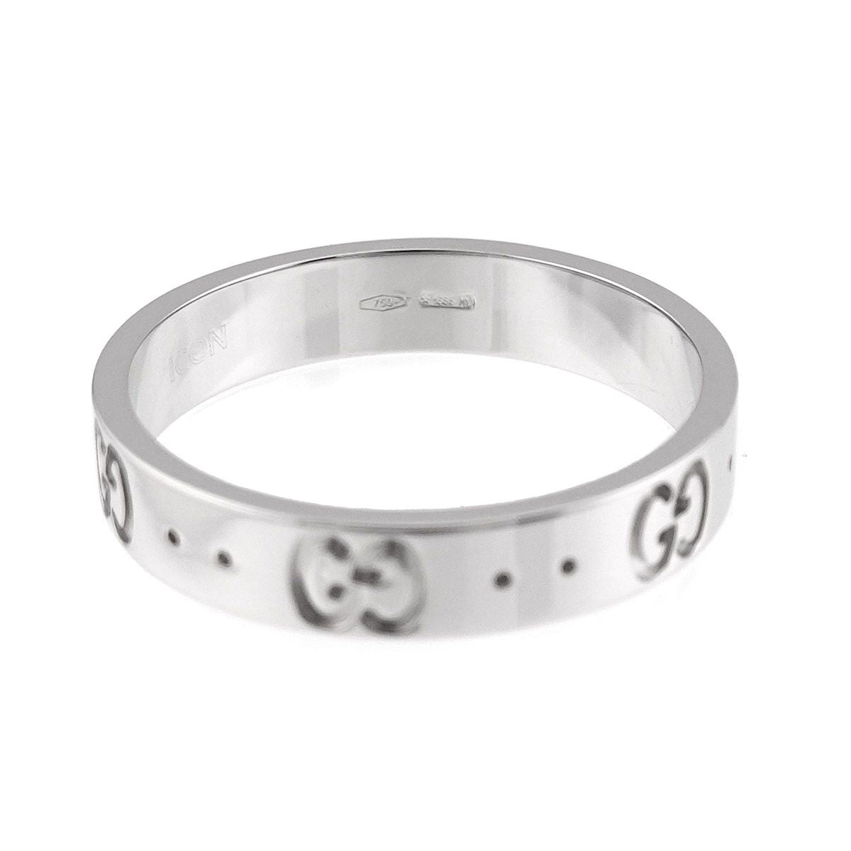 Gucci Icon Ring 18k White Gold 750 — view 4