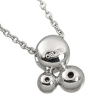 Celine Diamond Necklace 42 18k White Gold — view 4