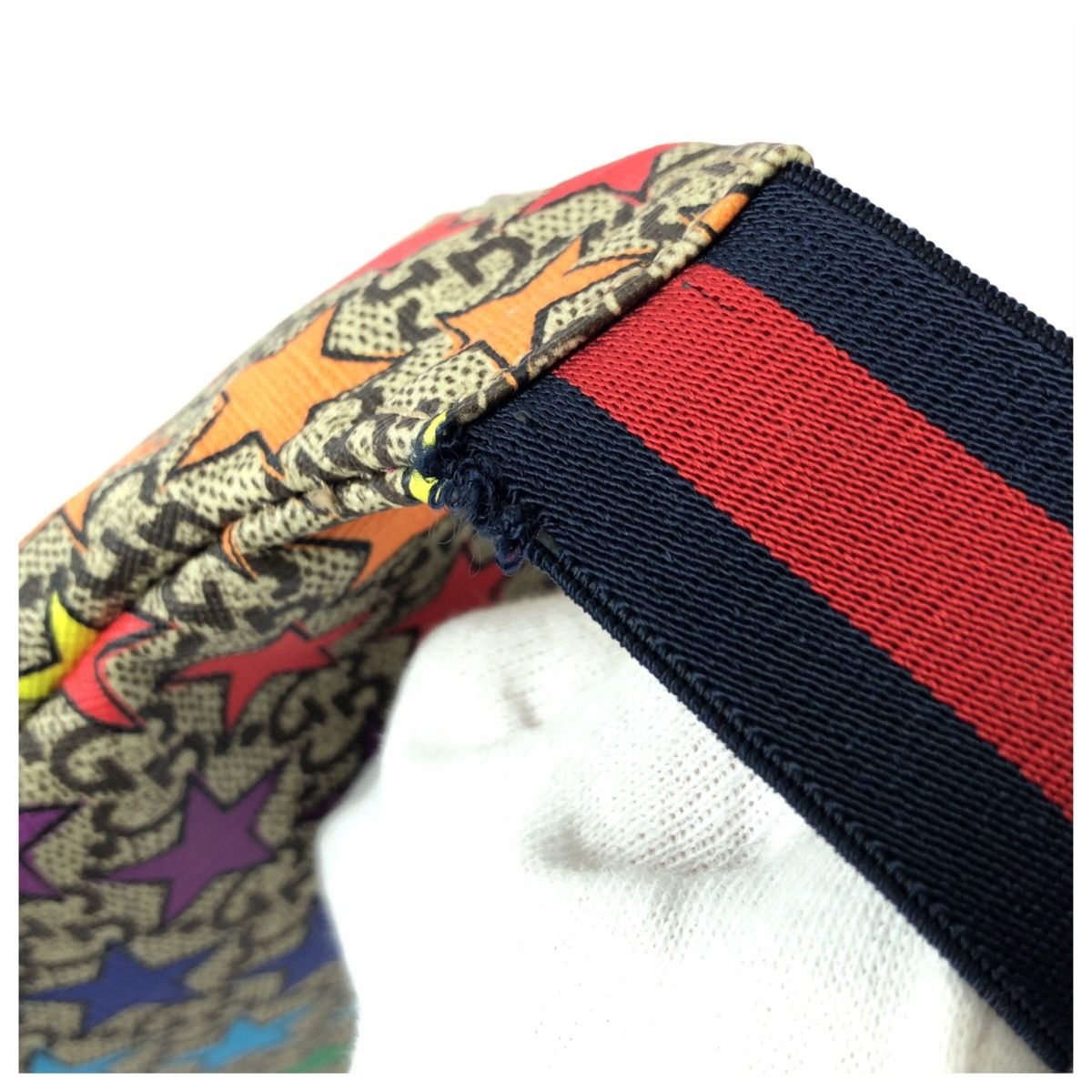Gucci Children's Kids Beige Multicolor GG Supreme Canvas Belt Bag — view 5