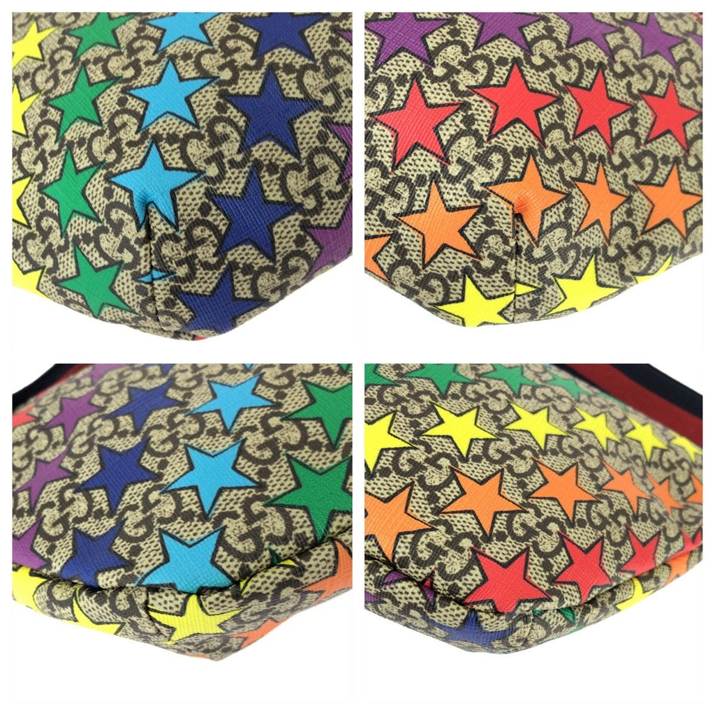 Gucci Children's Kids Beige Multicolor GG Supreme Canvas Belt Bag — view 3