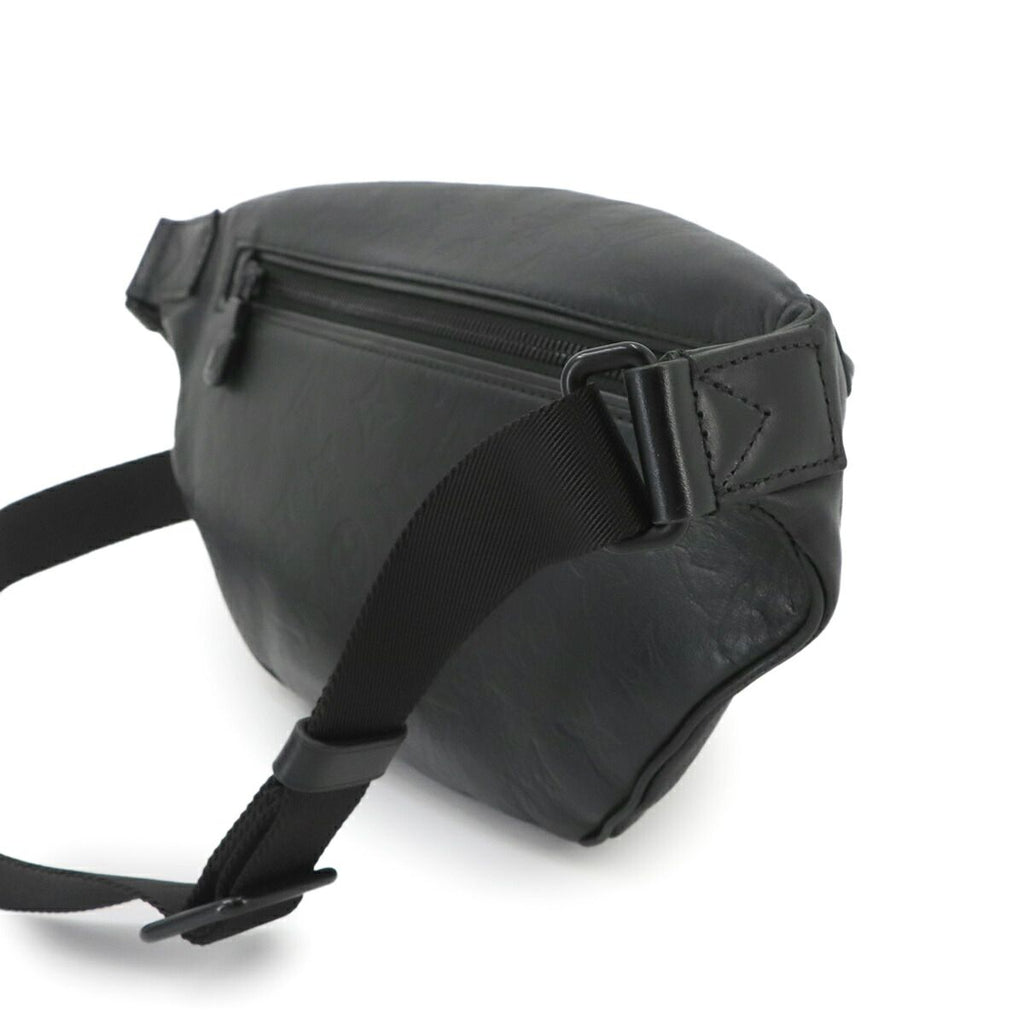 Louis Vuitton Monogram Shadow Discovery Bum Bag Leather Noir — view 3
