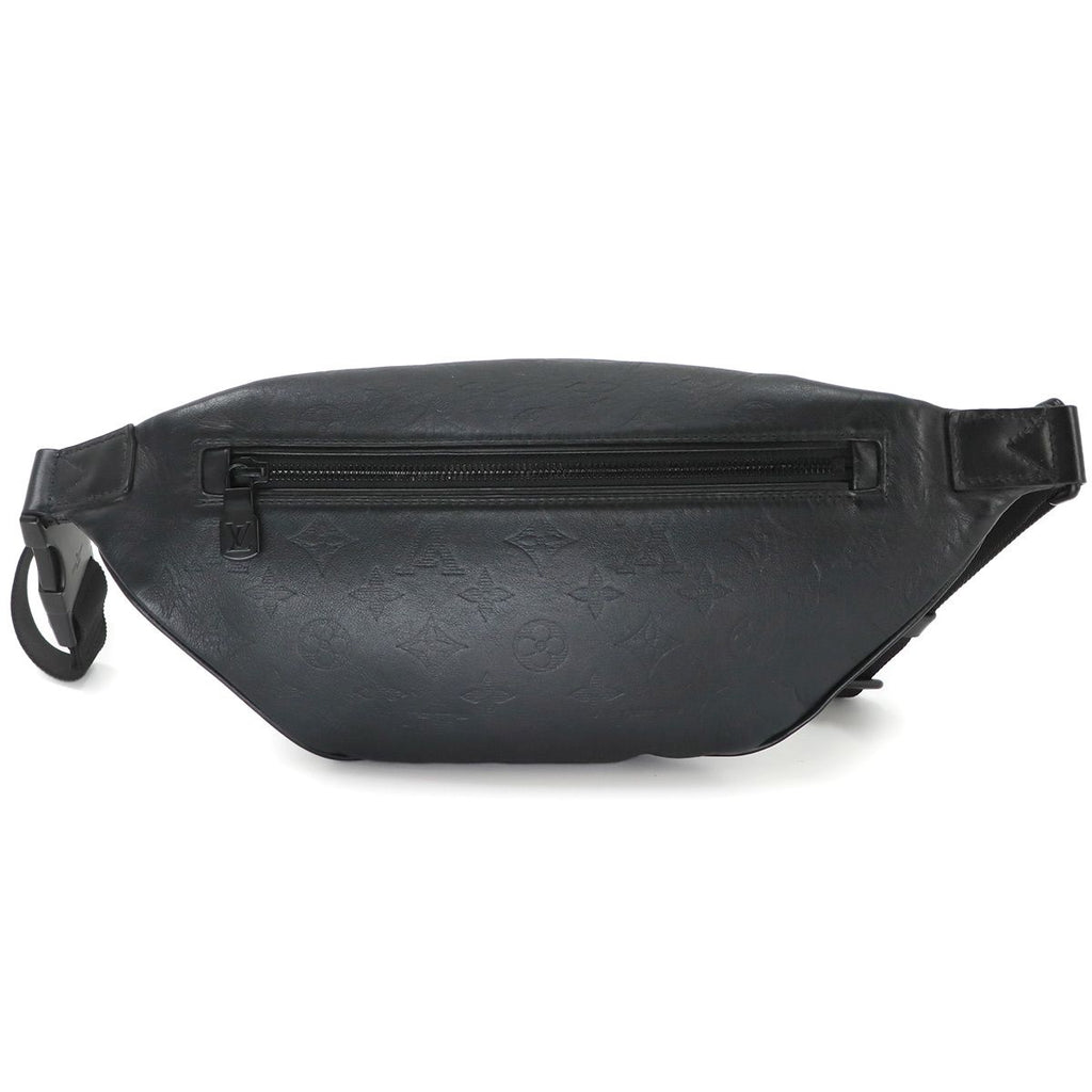 Louis Vuitton Monogram Shadow Discovery Bum Bag Leather Noir — view 2