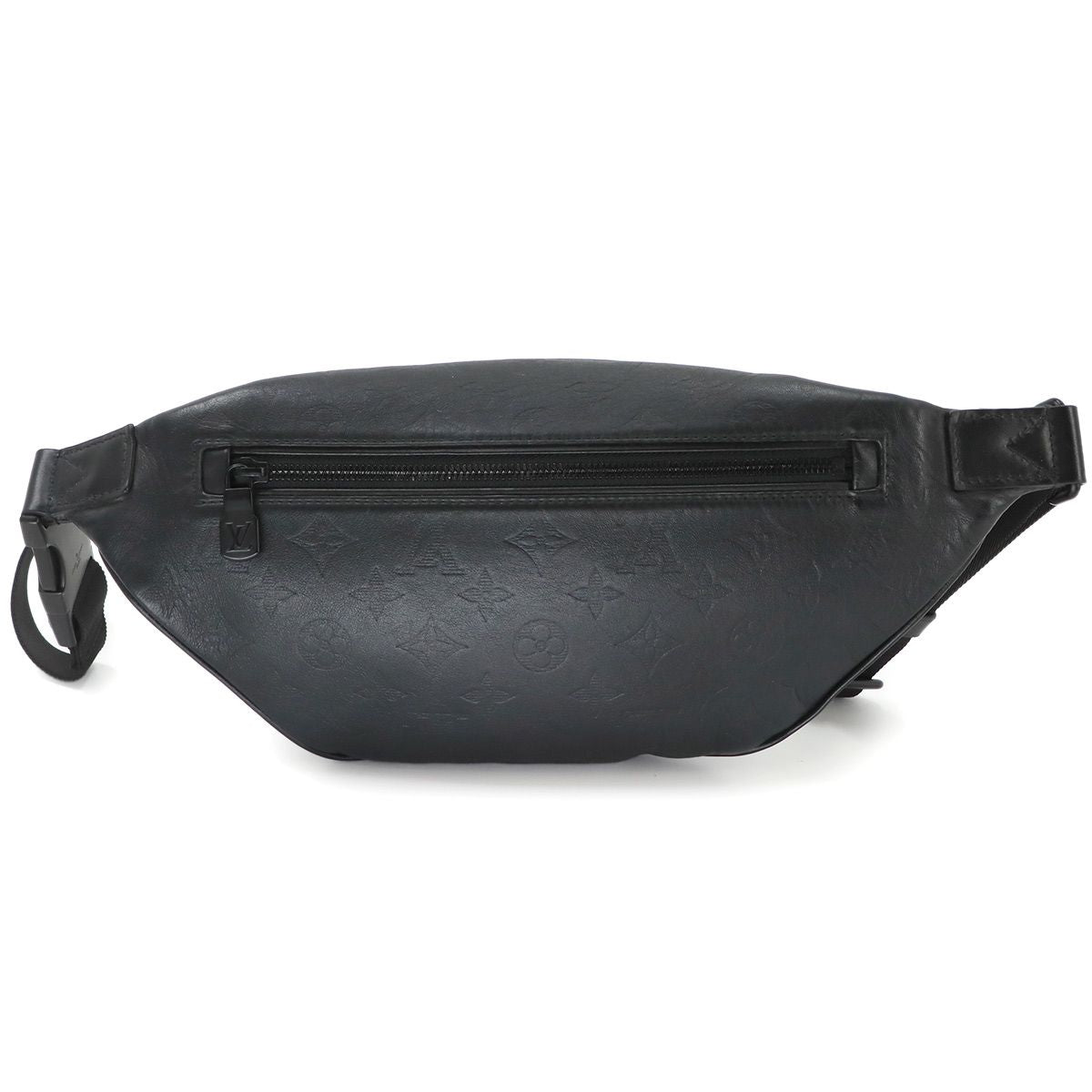 Louis Vuitton Monogram Shadow Discovery Bum Bag Leather Noir — view 2