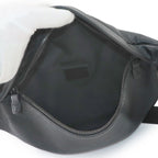 Louis Vuitton Monogram Shadow Discovery Bum Bag Leather Noir — view 6