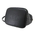 Chanel 19 Quilted Hobo 2-Way Hand Chain Shoulder Bag Lambskin Black — view 4