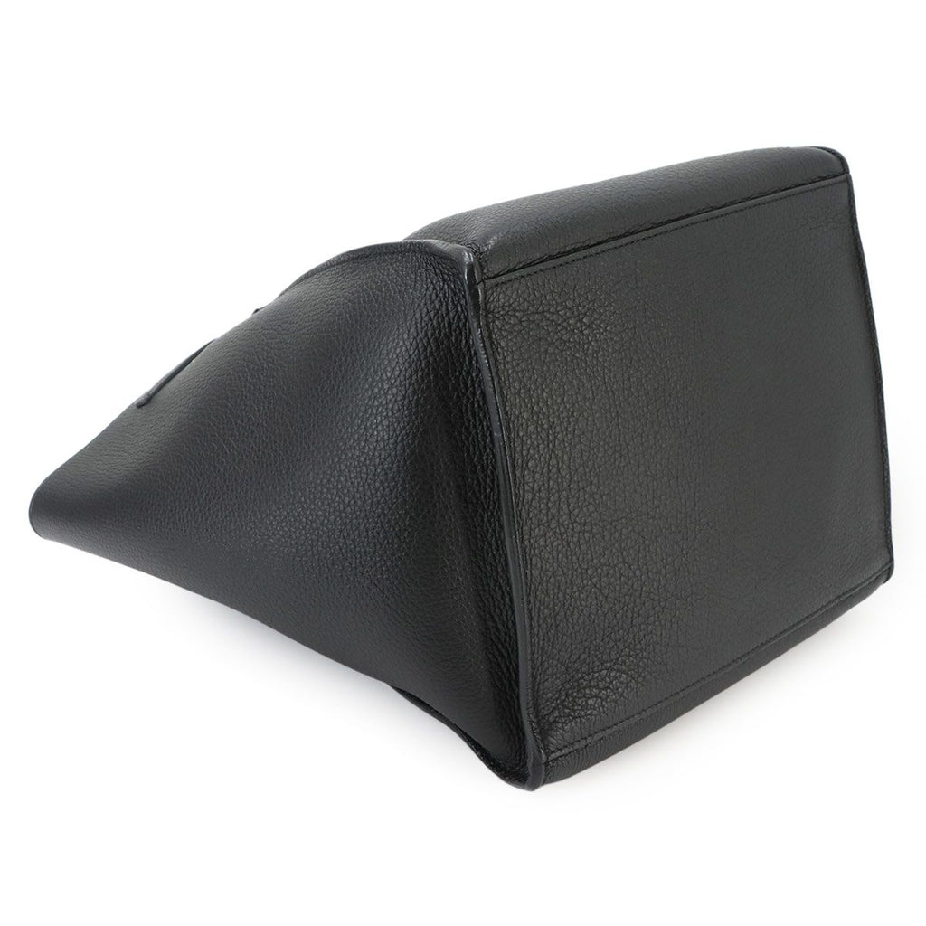 Celine Big Bag Small with Long Strap 2-Way Bag Leather Black — view 5