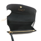 Louis Vuitton Monogram Empreinte Porte Monnaie Rosalie Bifold Wallet Noir — view 7