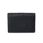 Louis Vuitton Monogram Empreinte Porte Monnaie Rosalie Bifold Wallet Noir — view 3