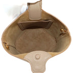 Loewe Pebble Bucket Bag Mini 2-Way Leather Sand — view 7