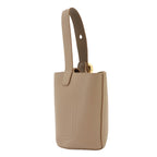 Loewe Pebble Bucket Bag Mini 2-Way Leather Sand — view 4