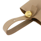 Loewe Pebble Bucket Bag Mini 2-Way Leather Sand — view 6