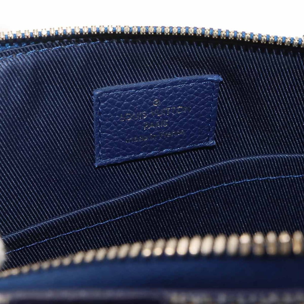 Louis Vuitton Monogram Bandana City Keepall Shoulder Bag Blue White — view 8