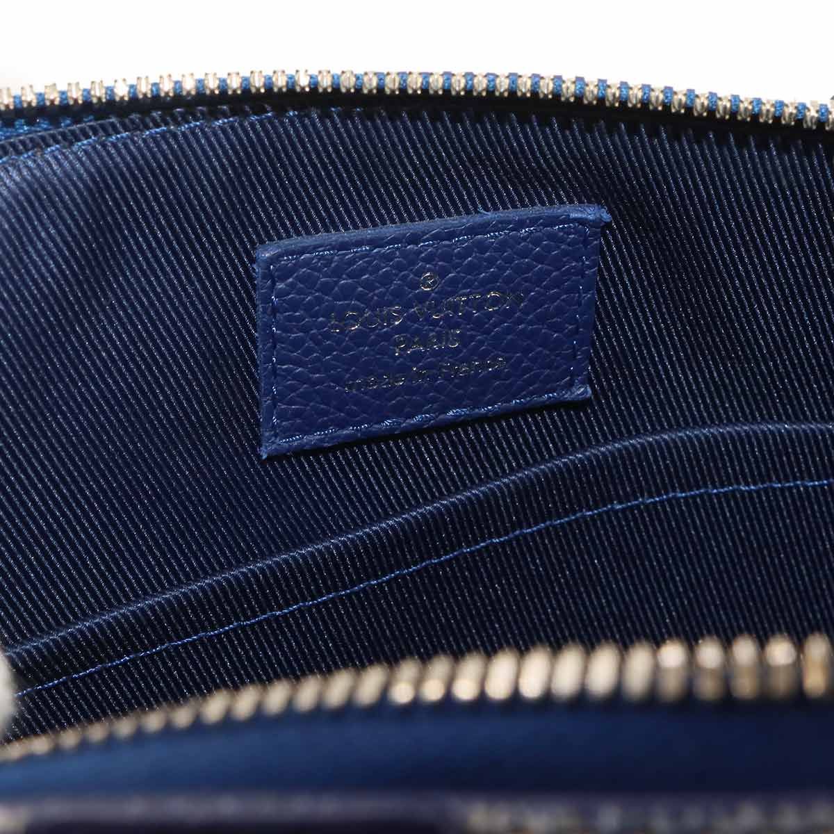 Louis Vuitton Monogram Bandana City Keepall Shoulder Bag Blue White — view 8