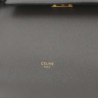 Celine Belt Bag Micro 2-Way Leather Gray Gold — view 7
