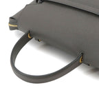 Celine Belt Bag Micro 2-Way Leather Gray Gold — view 5