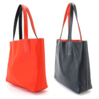Hermes Double Sens 28 Reversible Tote Bag Sikkim Orange Black — view 4