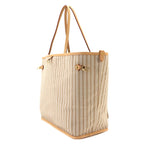 Louis Vuitton Monogram Neverfull Inside Out MM Tote Shoulder Bag Sand — view 4