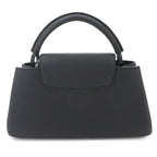 Louis Vuitton Capucines East West MM 2-Way Bag Taurillon Leather All Black — view 3