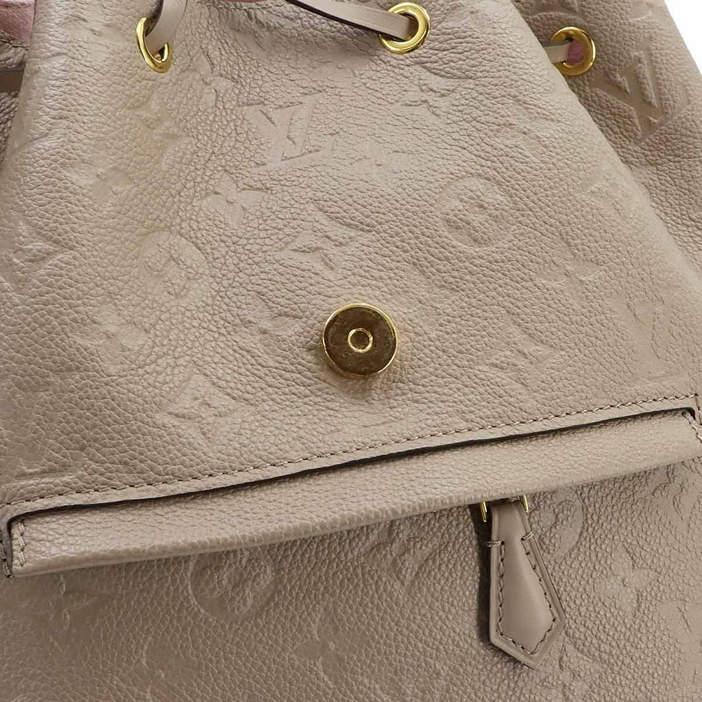 Louis Vuitton Monogram Empreinte Montsouris PM Backpack Leather Tourterelle — view 8