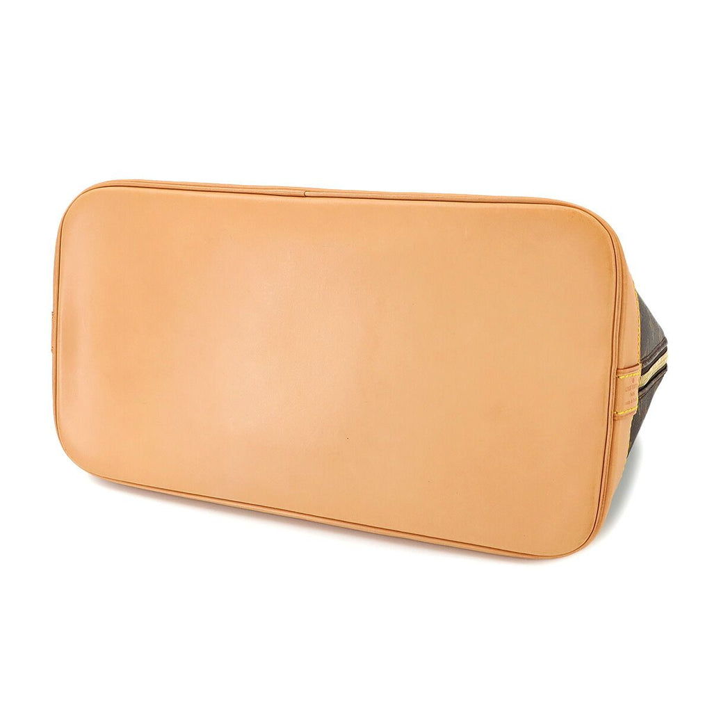 Louis Vuitton Monogram Alma Hand Bag Brown Gold — view 5