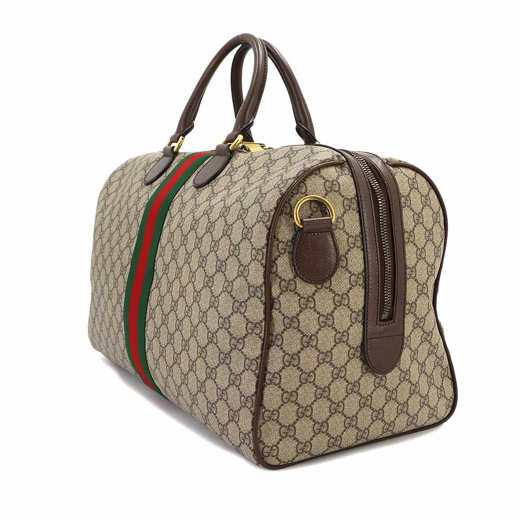 Gucci Ophidia GG Medium Duffle 2-Way Boston Shoulder Bag Supreme — view 4