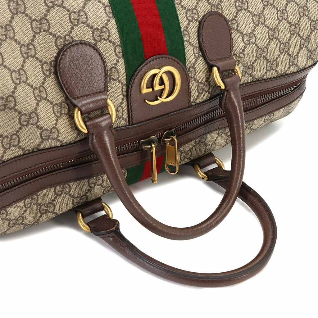 Gucci Ophidia GG Medium Duffle 2-Way Boston Shoulder Bag Supreme — view 6