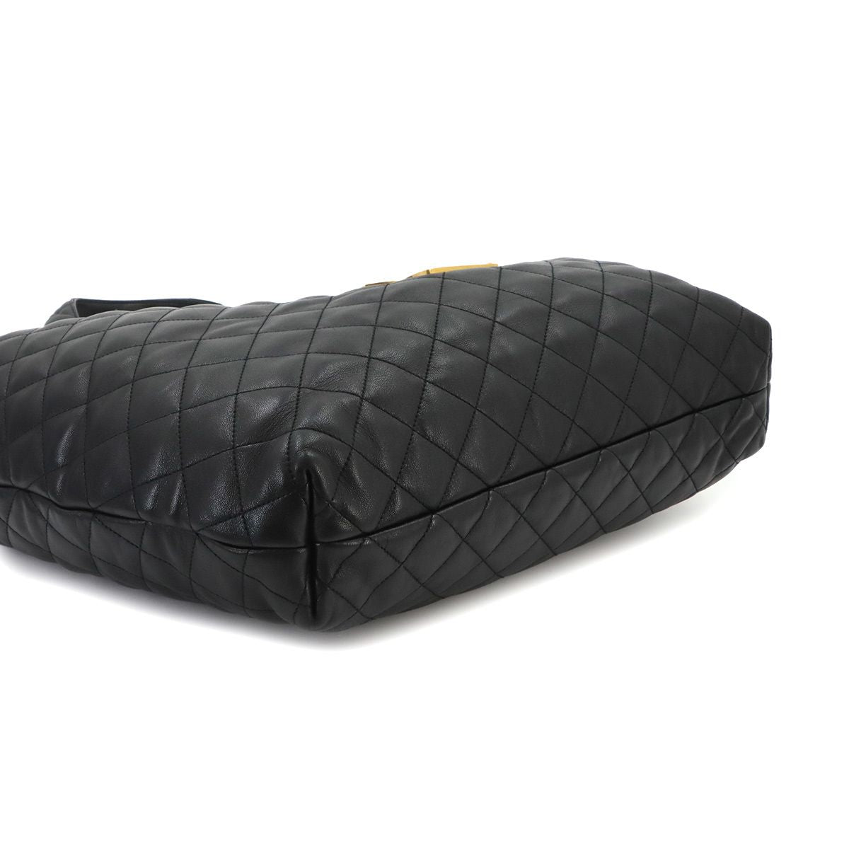 Saint Laurent Icare Maxi Shopping Tote Bag Leather Black — view 5